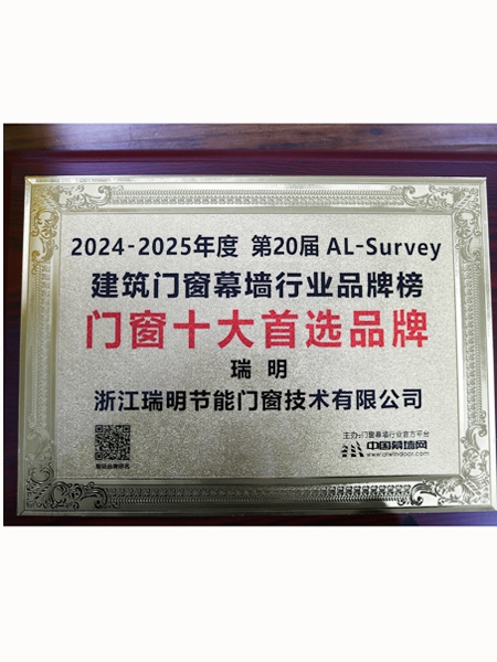 十大門窗選擇品牌